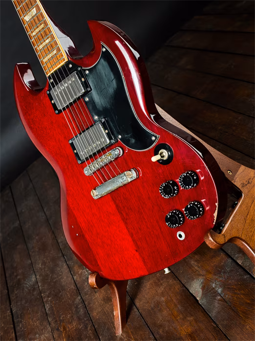 Fernandes 1980 Stone Logo SG - E-Gitarre