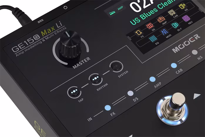 Mooer GE 150 MAX LI - Gitarren-Multieffekt