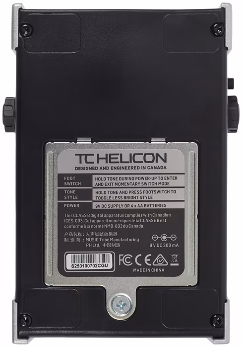 tc-helicon Talkbox Synth - Vokal-Effektprozessor