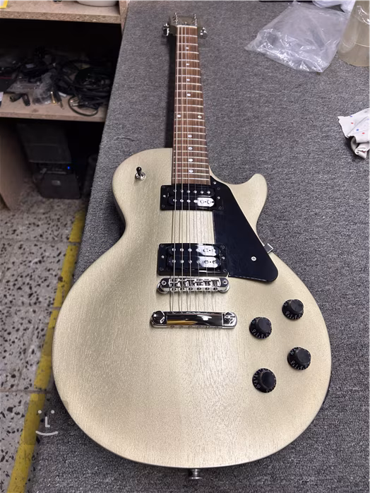 Gibson Les Paul Modern Lite Gold Mist Satin (Fast neues) - E-Gitarre