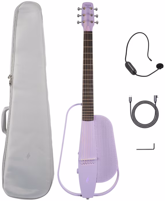 Enya Music NEXG SE Purple - Elektroakustische Gitarre