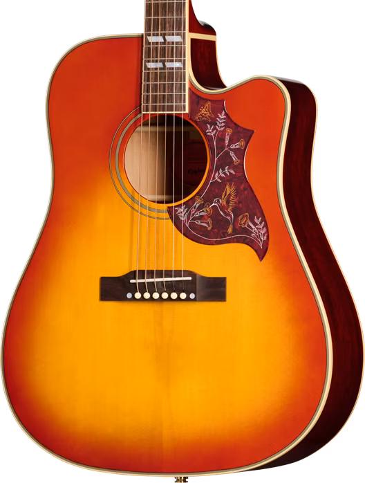 Epiphone Hummingbird Standard EC Cherry Sunburst - Elektroakustische Gitarre