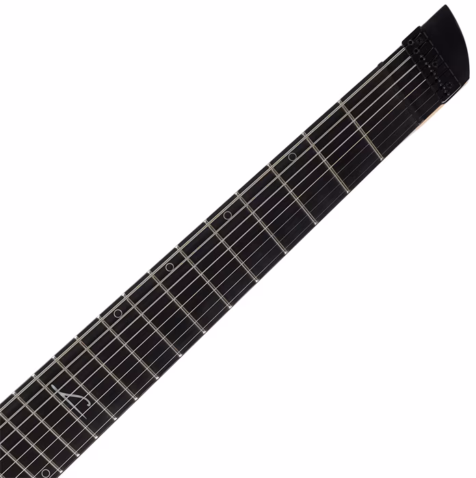 Legator Ghost Super Shred 8 Multiscale Black - Achtsaitige E-Gitarre