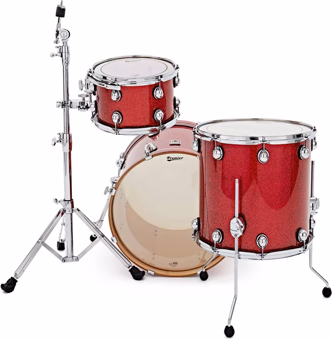 Premier Genista Classic 20" 3pc Shell Pack Red Sparkle - Schlagzeug