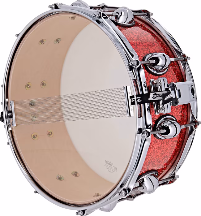 Premier Genista Classic 14" x 5,5" Snare Drum Red Sparkle - Snare-Trommel
