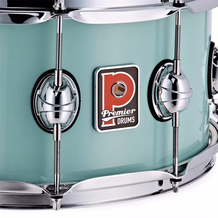 Premier Genista Maple 14" x 7" Snare Drum Pistachio - Snare-Trommel