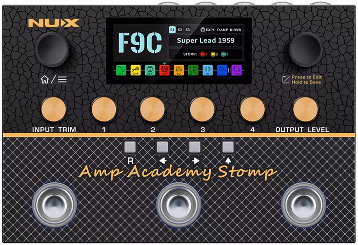 Nux Amp Academy Stomp - Gitarren-Multieffekt