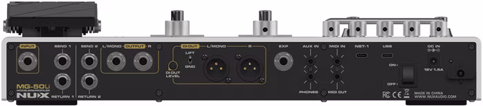 Nux MG-50li WH - Gitarren-Multieffekt
