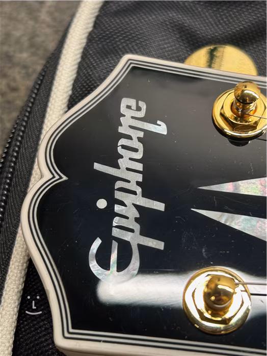 Epiphone Les Paul Custom Alpine White (fast neues) - E-Gitarre