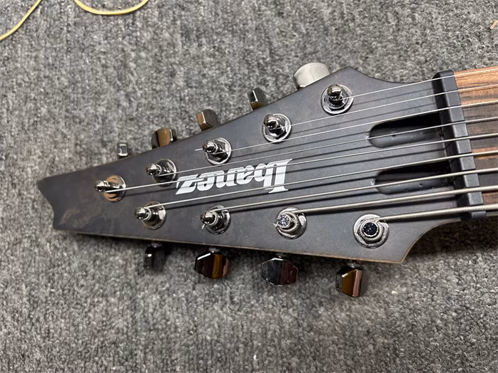 Ibanez RG9PB Transparent Grey (Fast neues) - Neunsaitige E-Gitarre