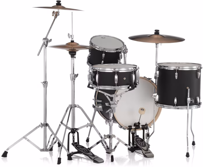 Pearl Midtown set Matte Black - Schlagzeug