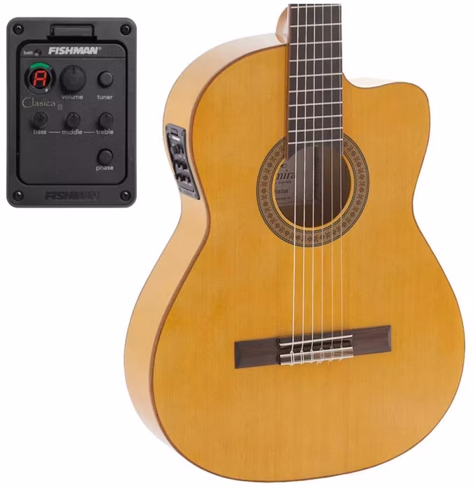 Admira Triana ECF - Klassische elektroakustische Gitarre