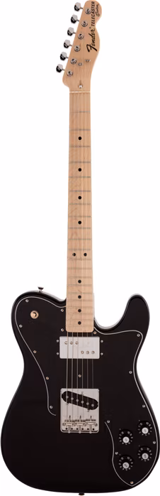 Fender Made in Japan Traditional 70s Telecaster Custom MN BK - E-Gitarre