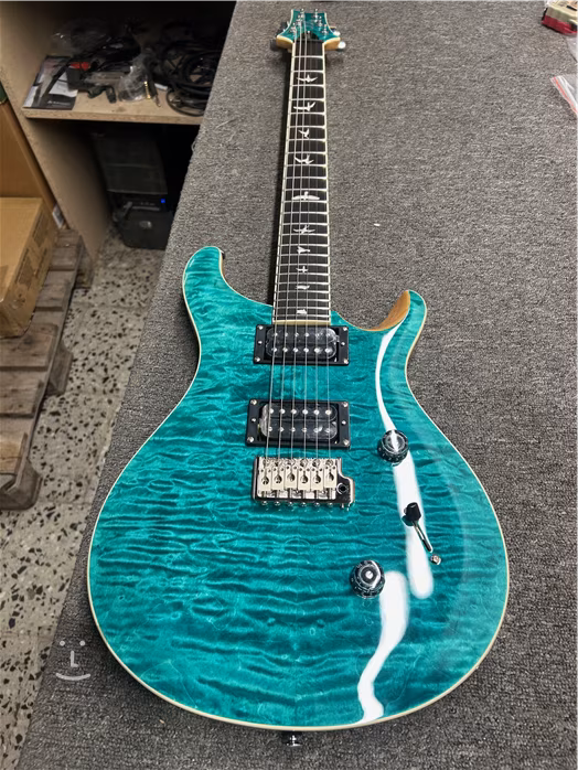 PRS SE Custom 24 Turquiose (fast neues) - E-Gitarre