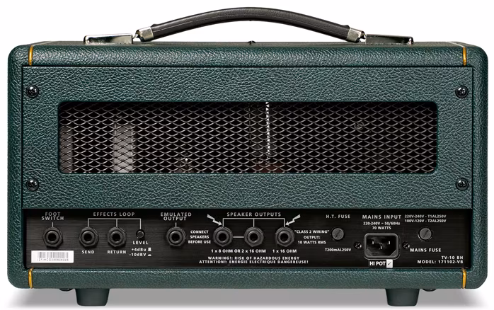 Blackstar TV-10 B EL34 Head - Gitarren-Röhrenverstärker