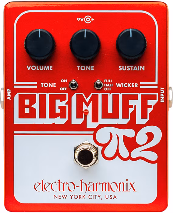 Electro-Harmonix Big Muff 2 with Tone Wicker - Gitarren-Effekt