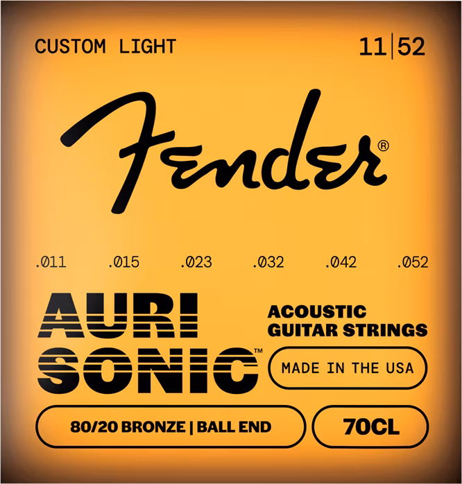 Fender AuriSonic 70CL - Stahlseiten für akustische Gitarre