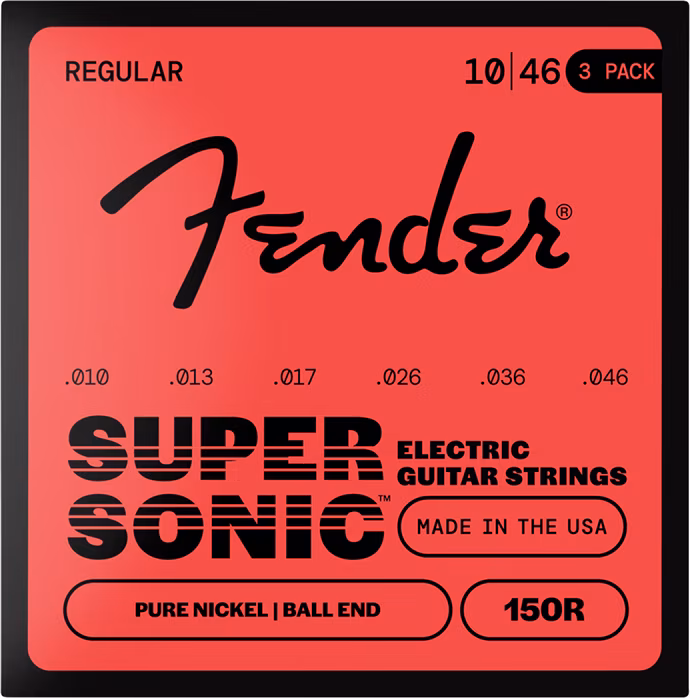 Fender SuperSonic 150R 3 Pack - Saiten für E-Gitarre