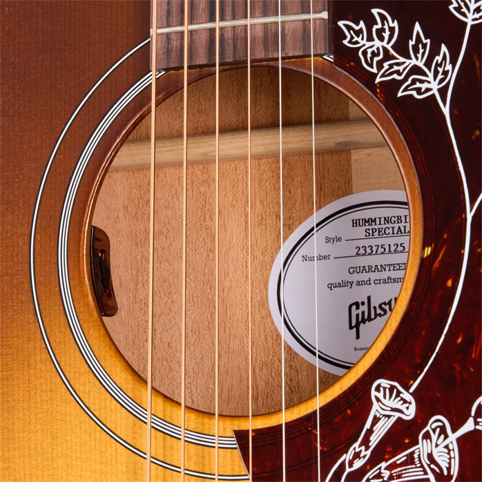 Gibson Hummingbird Special Satin Honey Burst - Elektroakustische Gitarre