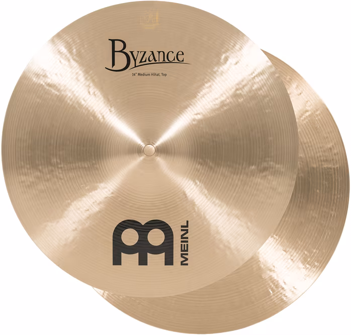 Meinl 14" Byzance Traditional Medium Hi-hat - Hi-Hat-Becken