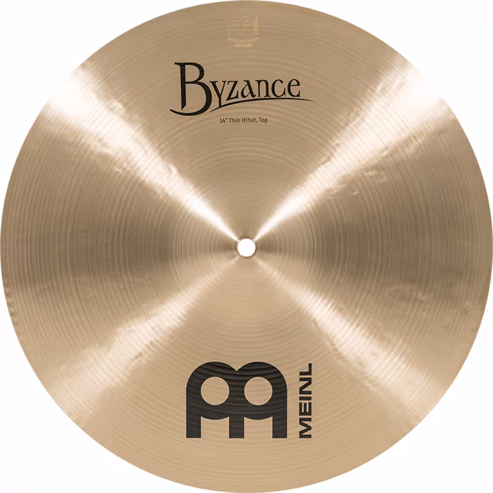 Meinl 14" Byzance Traditional Thin Hi-hat - Hi-Hat-Becken