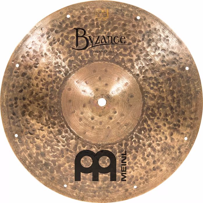 Meinl 13" Byzance Brilliant Fast Hi-hat - Hi-Hat-Becken