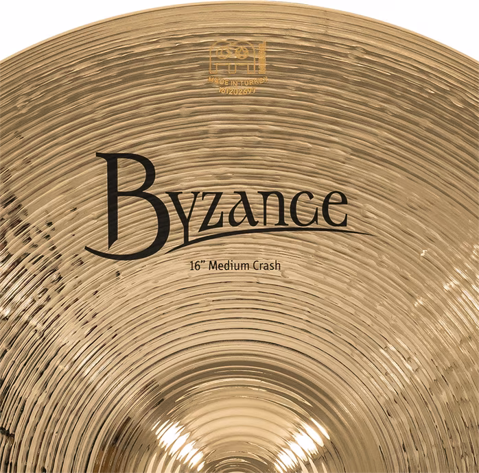 Meinl 16" Byzance Brilliant Medium Crash - Crash-Becken