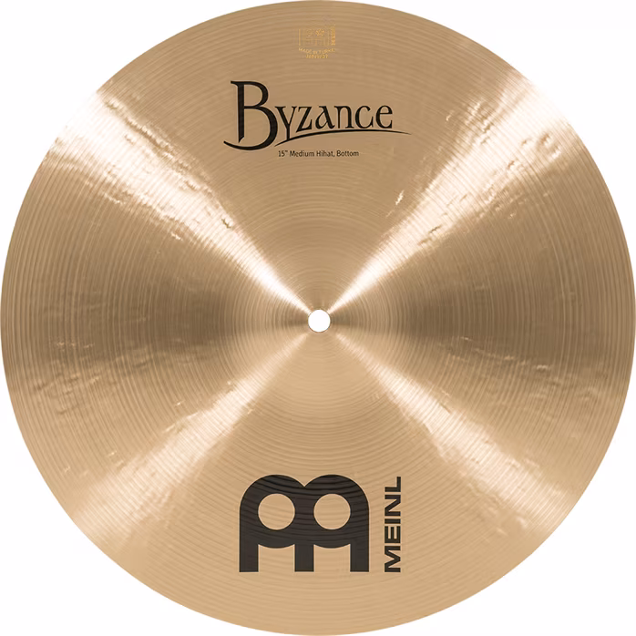 Meinl 15" Byzance Traditional Medium Hi-hat - Hi-Hat-Becken