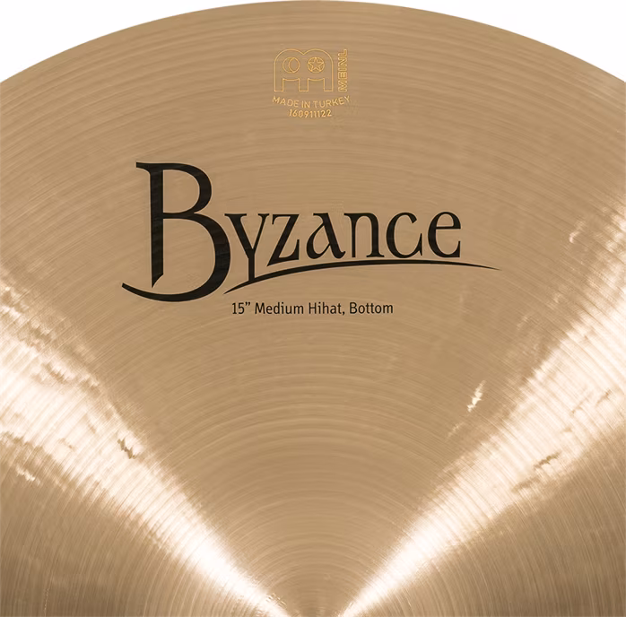 Meinl 15" Byzance Traditional Medium Hi-hat - Hi-Hat-Becken