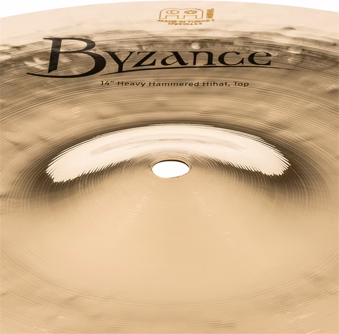 Meinl 14" Byzance Heavy Hammered Hihat - Hi-Hat-Becken