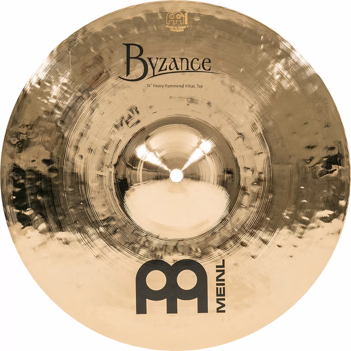 Meinl 14" Byzance Heavy Hammered Hihat - Hi-Hat-Becken