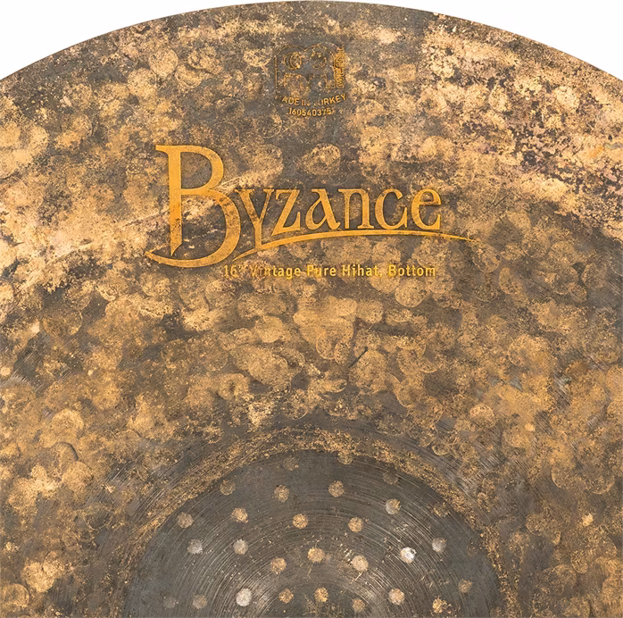 Meinl 16" Byzance Vintage Pure Hi-hat - Hi-Hat-Becken