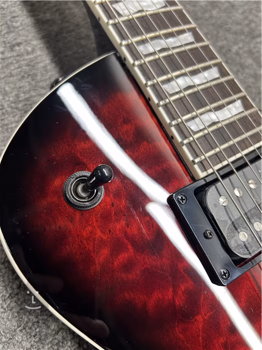 ESP LTD EC-256 QM See Thru Black Cherry SB (fast neues) - E-Gitarre