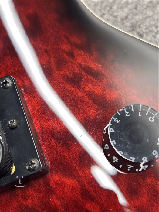 ESP LTD EC-256 QM See Thru Black Cherry SB (fast neues) - E-Gitarre