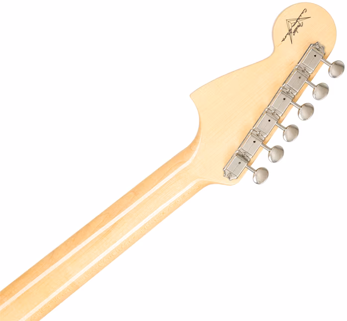 Fender Custom Shop 1963 Jaguar DLX Closet Classic Aged Inca Silver - E-Gitarre