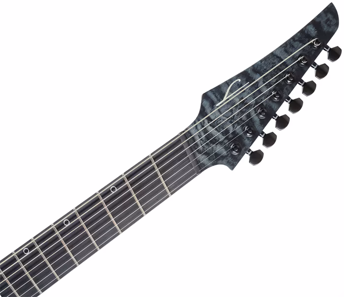 Legator Ninja 7 Multiscale Black Quilt - Siebensaitige E-Gitarre