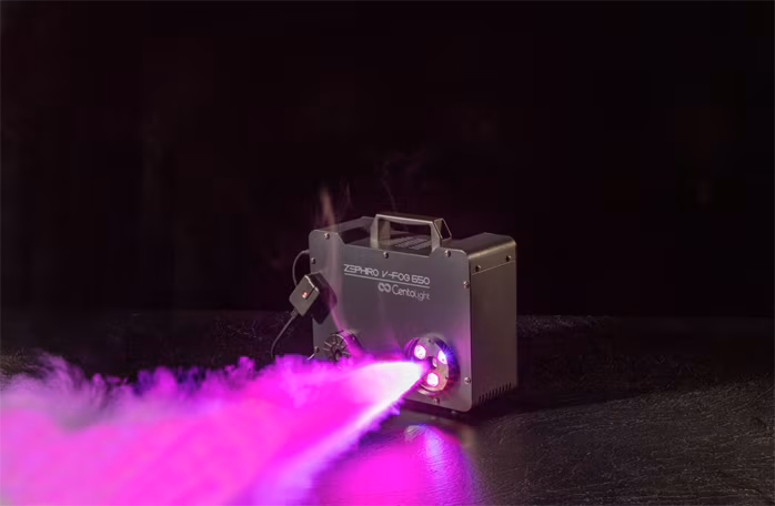 CentoLight ZEPHIRO V-FOG 650 - Nebelmaschine mit LED