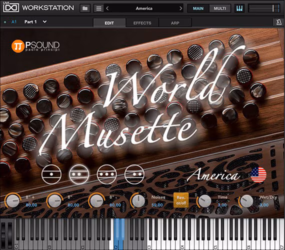 PSound World Musette - Software