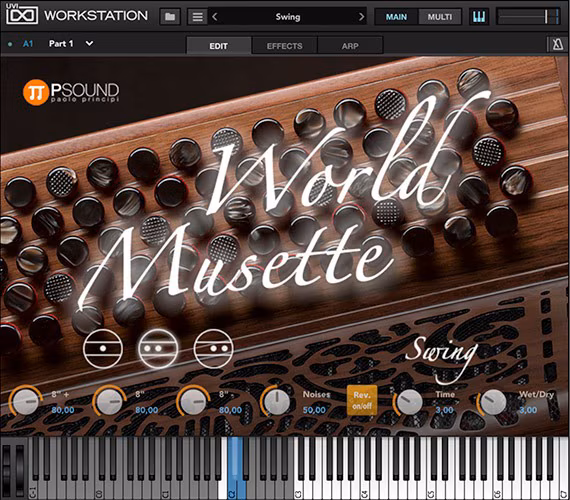 PSound World Musette - Software