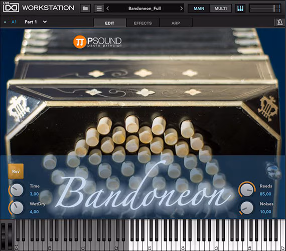 PSound Bandoneon - Software