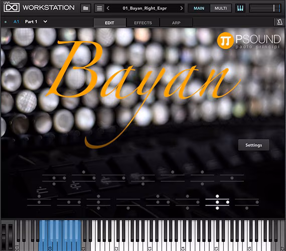 PSound Bayan - Software