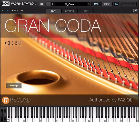 PSound Gran Coda - Software