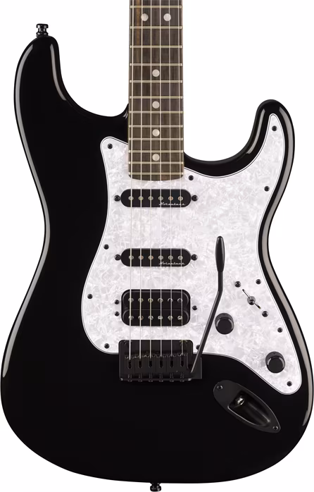 Fender LE Player Fusion Stratocaster HSS EB BLK - E-Gitarre
