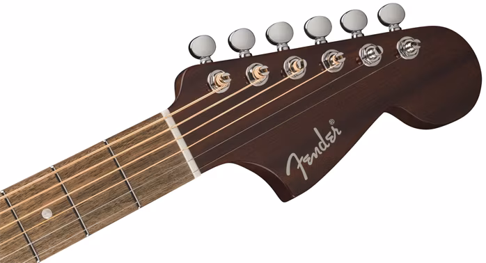 Fender California Deluxe Newporter CE WBL - Elektroakustische Gitarre
