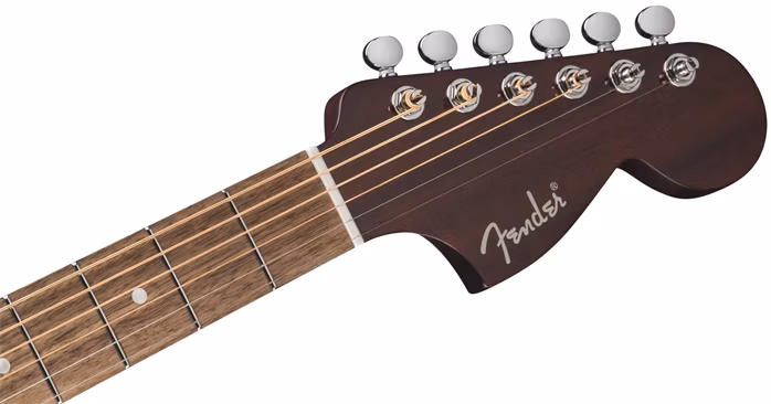 Fender California Deluxe Monterey E BLK - Elektroakustische Gitarre