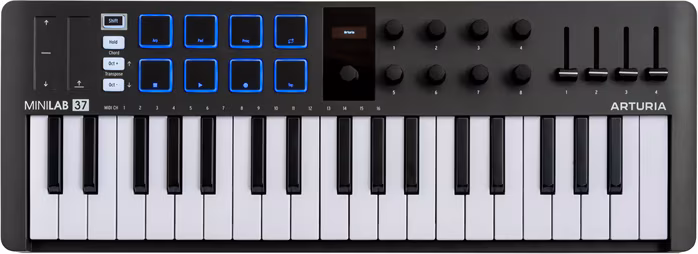 Arturia MiniLab 37 Black - USB/MIDI Keyboard
