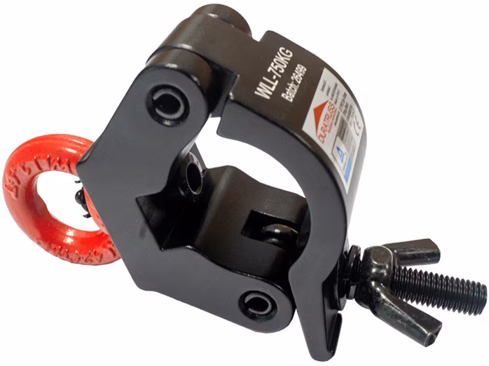 DURATRUSS DT PRO Eye Clamp 750kg Black - Clamp