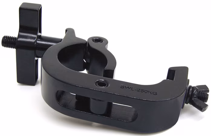 DURATRUSS DT Hook Clamp 250kg Black - Clamp