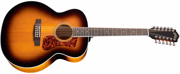 Guild F-2512E Deluxe Archback ATB - Zwölfsaitige elektroakustische Gitarre