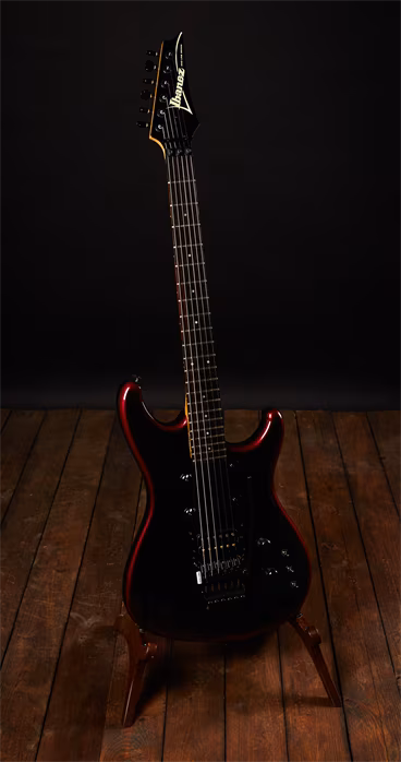 Ibanez 1986 PL 650 Red / Black - E-Gitarre